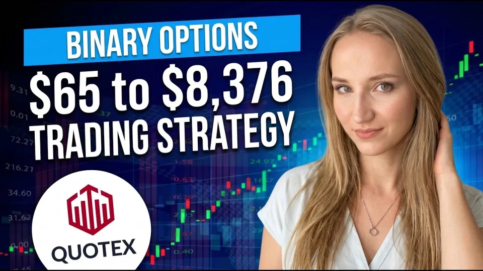 Best Binary Options Strategy for Quotex $65 to $8376 | Complete Trading Tutorial